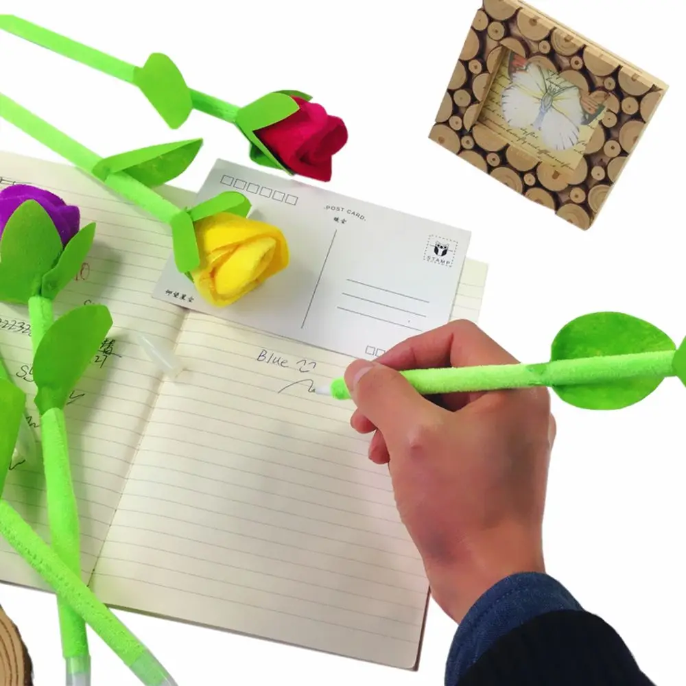 2 шт. Плюшевые розы|Шариковые ручки| |