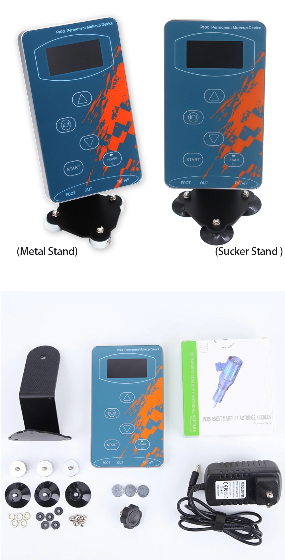 Biomaser P100 машинки для татуировок Перманентный макияж, микроблейдинг, Ротационная Машина, микро лезвия, для тату бровей, Наборы профессиональная ручка для брови, подводка, губы