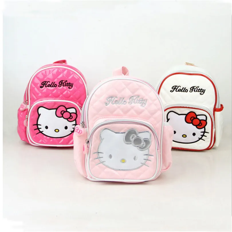 HELLO KITTY новый детский рюкзак для девочек мини школьные сумки из искусственной