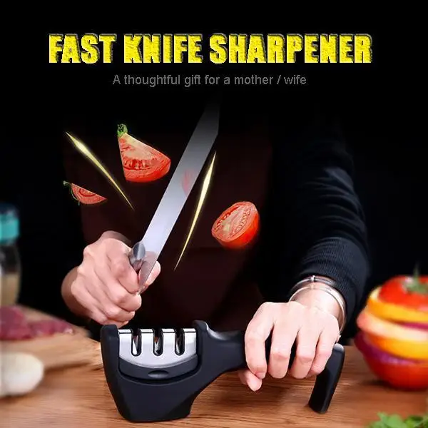 

Professional Knife Sharpener diamond Quick Professional 3 Stages Sharpener Knife sharpening Tools Sharpening Stone accessories
