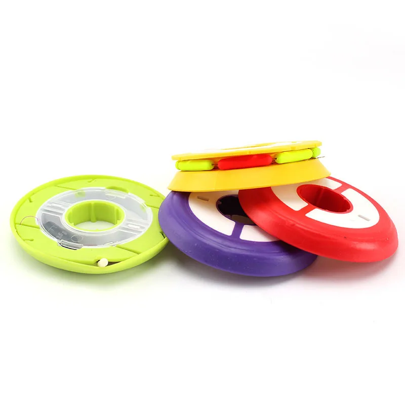 Fishing Main Line Box Winding Board Multifunctional 6/8/10/12 Silicone Main Spool Silicone Winding Main Coil Board Fishing  Box