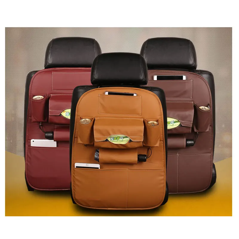 Многофункциональная подвесная сумка для хранения на заднее сиденье автомобиля