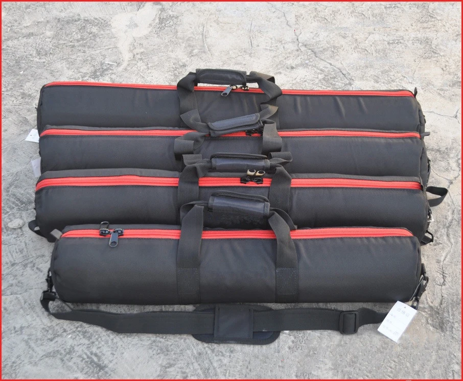 

65cm Excellent Double-deck Waterproof Nylon Material Padded Camera Tripod Bag