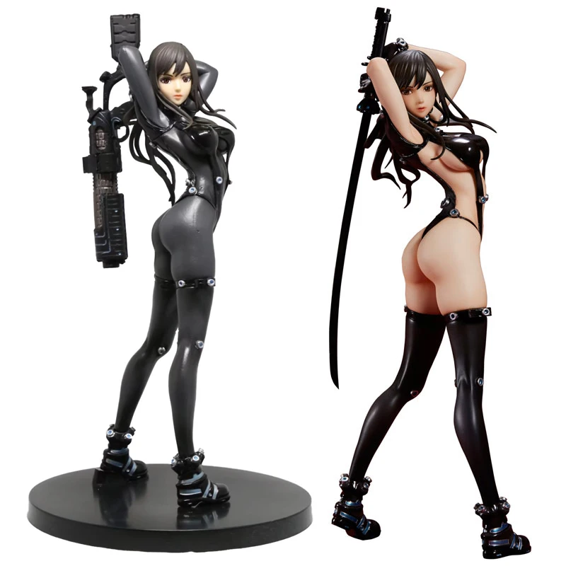 Аниме мультфильм Gantz:O Xshotgun Shimohira reika Меч Сексуальная девушка Brinquedos 26 см фигурка