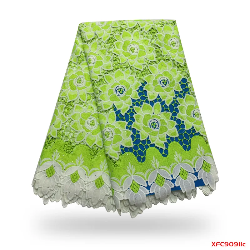 

2019 latest african guipure lace white water soluble chemical lace fabric,high quality african cord lace