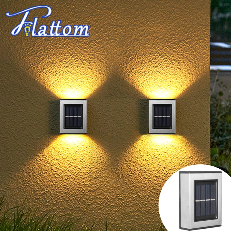 

Solar LED Light Outdoor Waterproof Wall Lights Garden Decoration Balcony Courtyard Home Lamps Step Solar LED Outdoor Wall Lamp