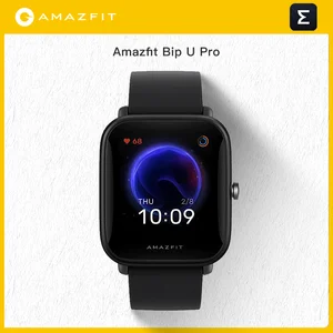 "amazfit bip u pro gps smartwatch color screen 31g 5 atm water-resistance 60+ sports mode smart watch for android ios phone " 1 Item image