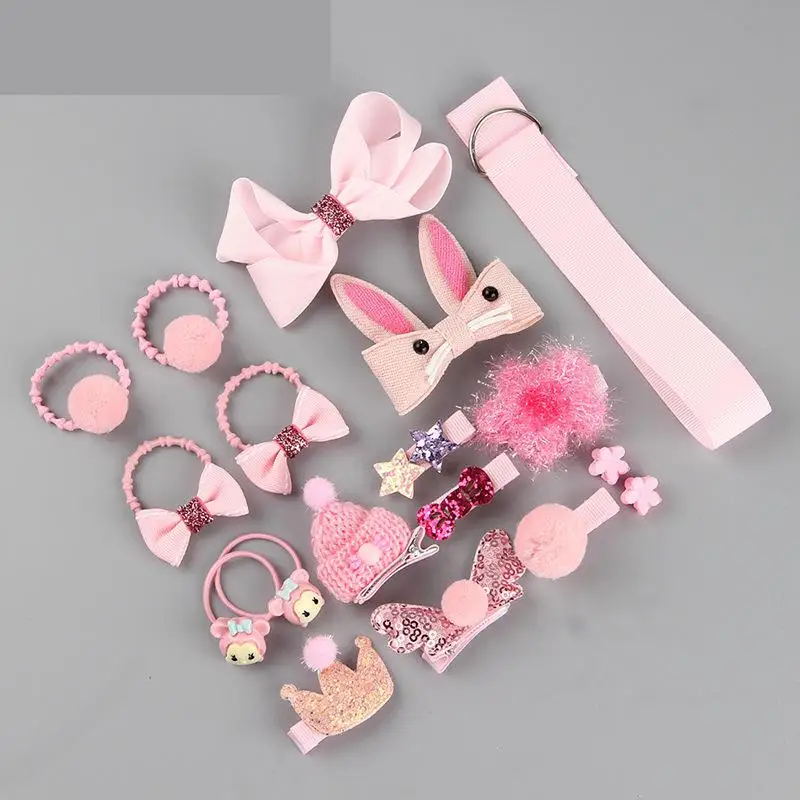 16 шт./компл. для маленьких девочек Заколки волос заколка мультфильм украшение