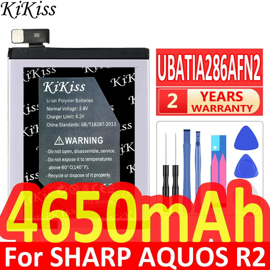 

4650mAh KiKiss Powerful Battery UBATIA286AFN2 For SHARP AQUOS R2 SH-03K