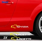 Наклейки для кузова автомобиля Lacetti Spark, 2 шт.