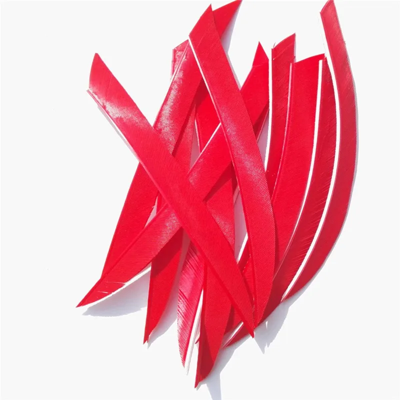 Стрелы для стрельбы из лука набор 30 натуральных искусственных перьев 5 дюймов