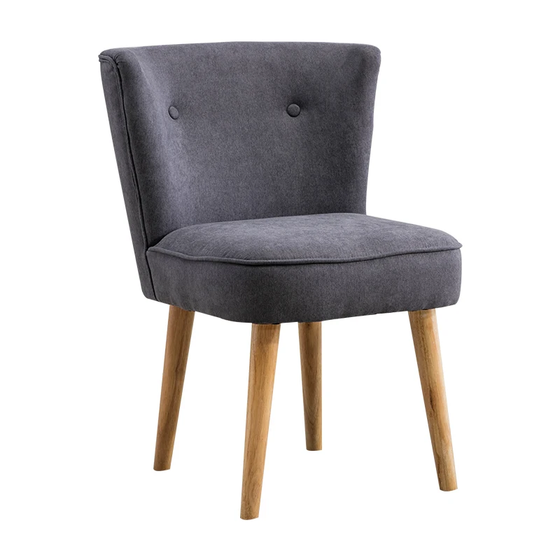 Современный минималистичный маленький диван ленивый стул из кожи обеденный