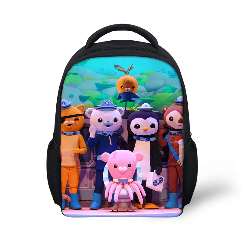 HaoYun Kindergarten Kids Backpack The Octonauts Pattern Babies School Book Bags Cartoon Anime Design Boys Girls Small Bags