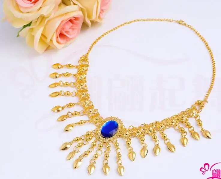 

Belly Dance Necklace Accessories for Women Cheap Red Sexy Belly Dancing Headdress