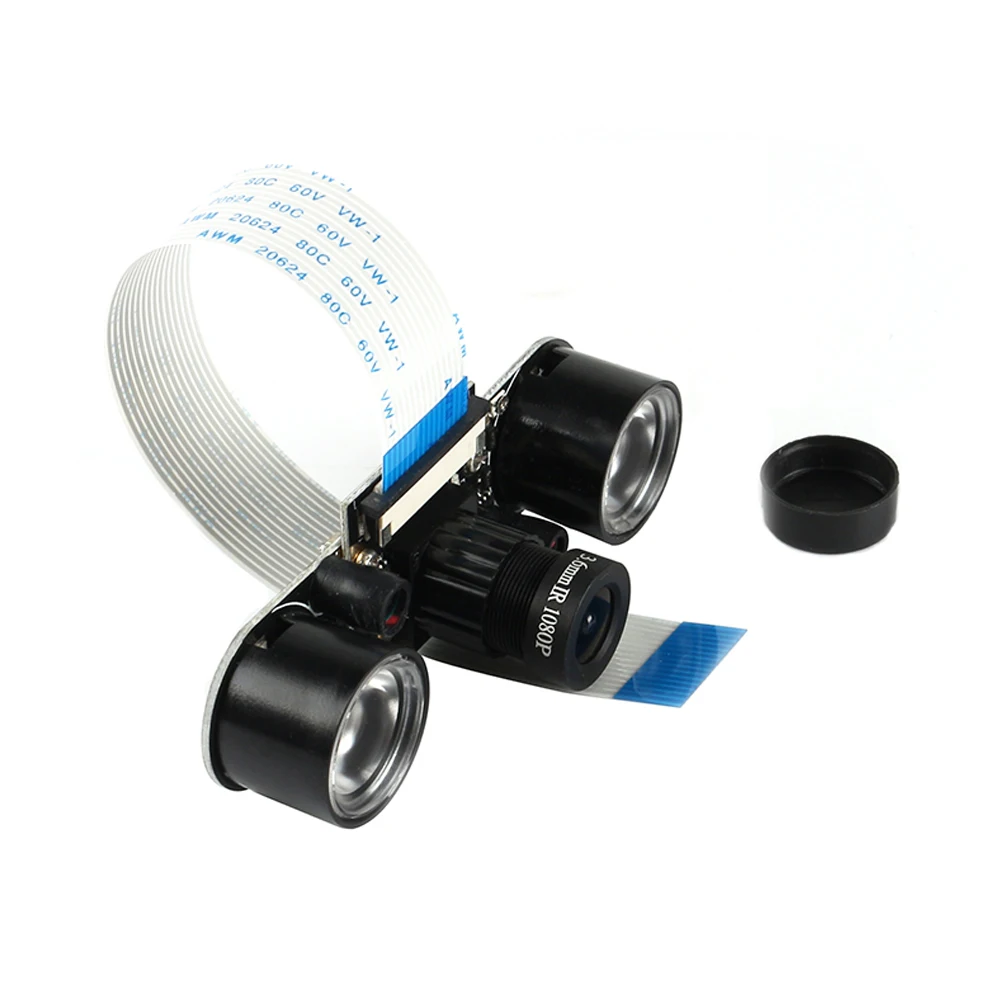 Камера ночного видения Raspberry Pi 3 регулируемая камера с фокусным расстоянием 5 Мп