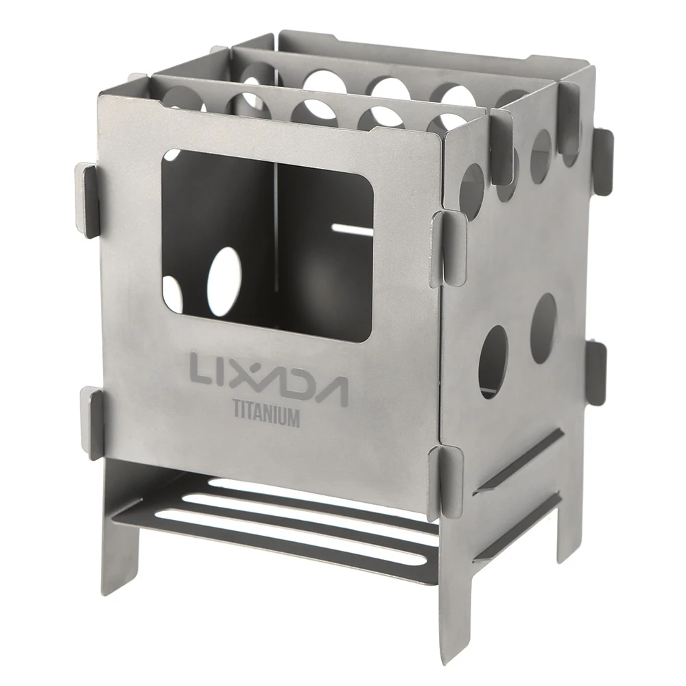 Lixada портативная легкая складная деревянная плита из нержавеющей стали карманная