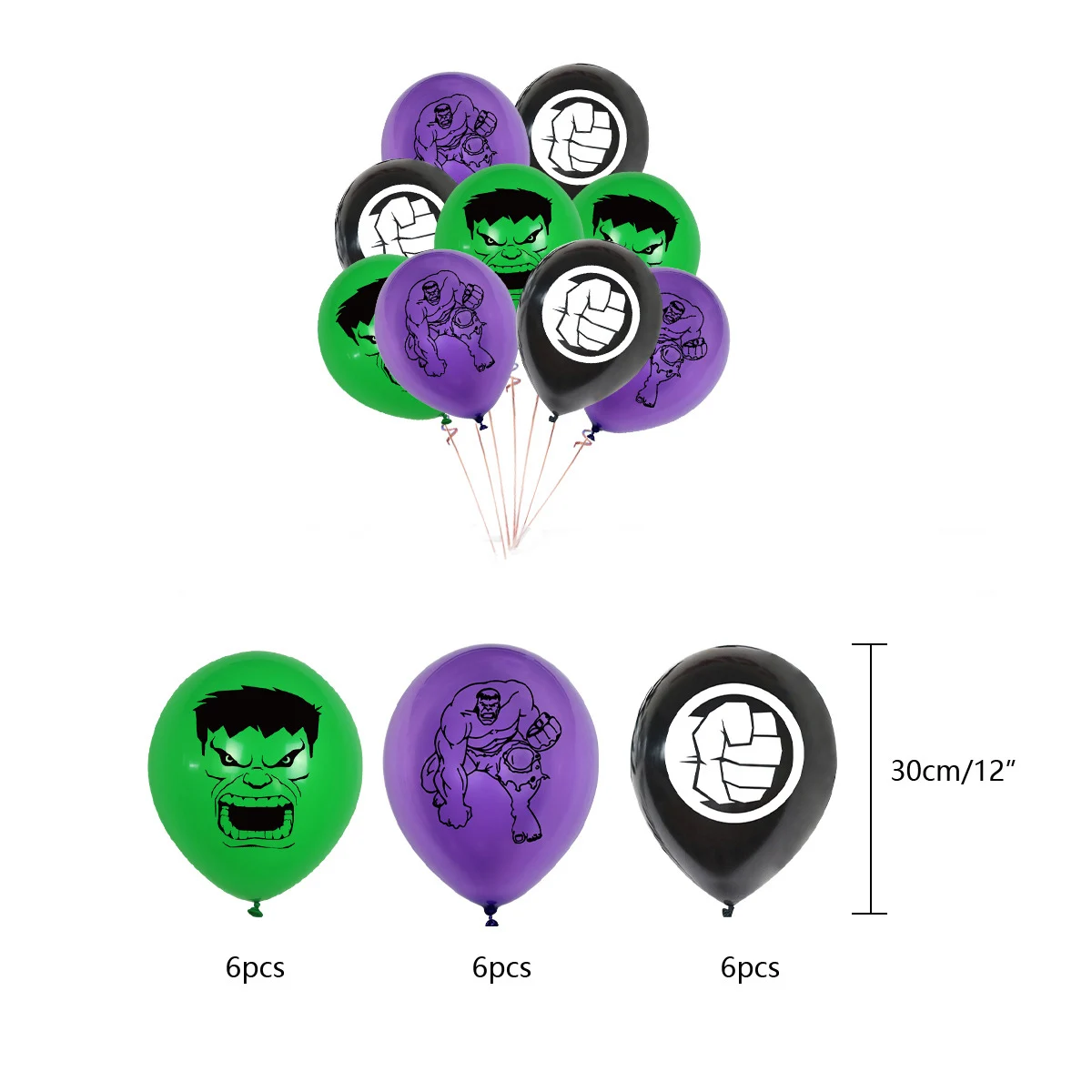 1 комплект латексные воздушные шары мстители | Дом и сад