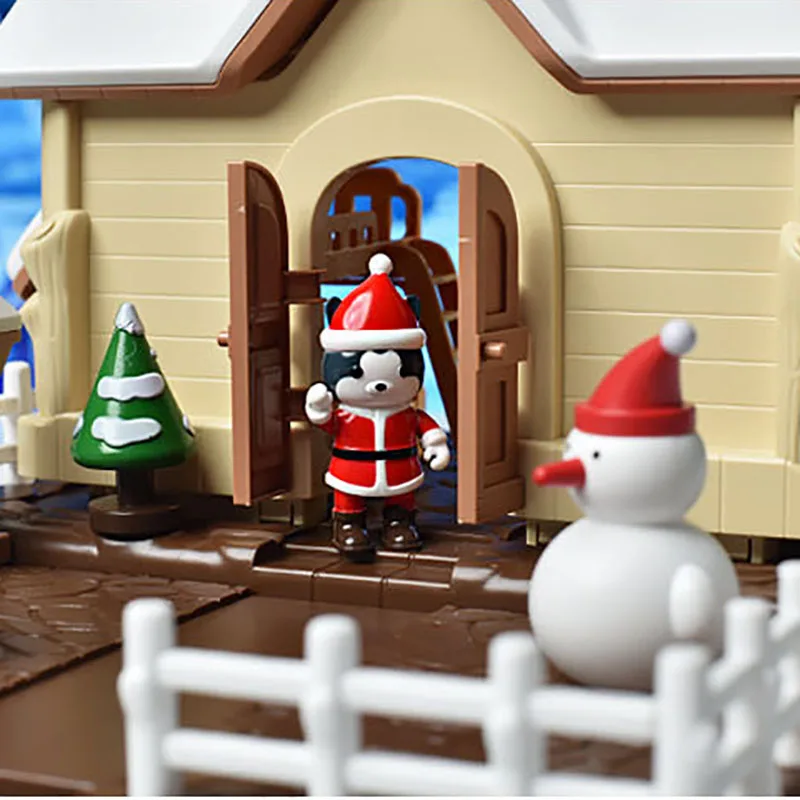 

DIY Miniature Furniture Doll Houses New Child's Favorite Christmas Eve Toys for Kids Christmas Birthday Gifts