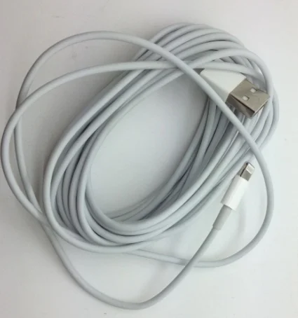 Новое зарядное устройство USB 5 м 6 фута длинный кабель зарядный шнур для iPhone5/5s ipad