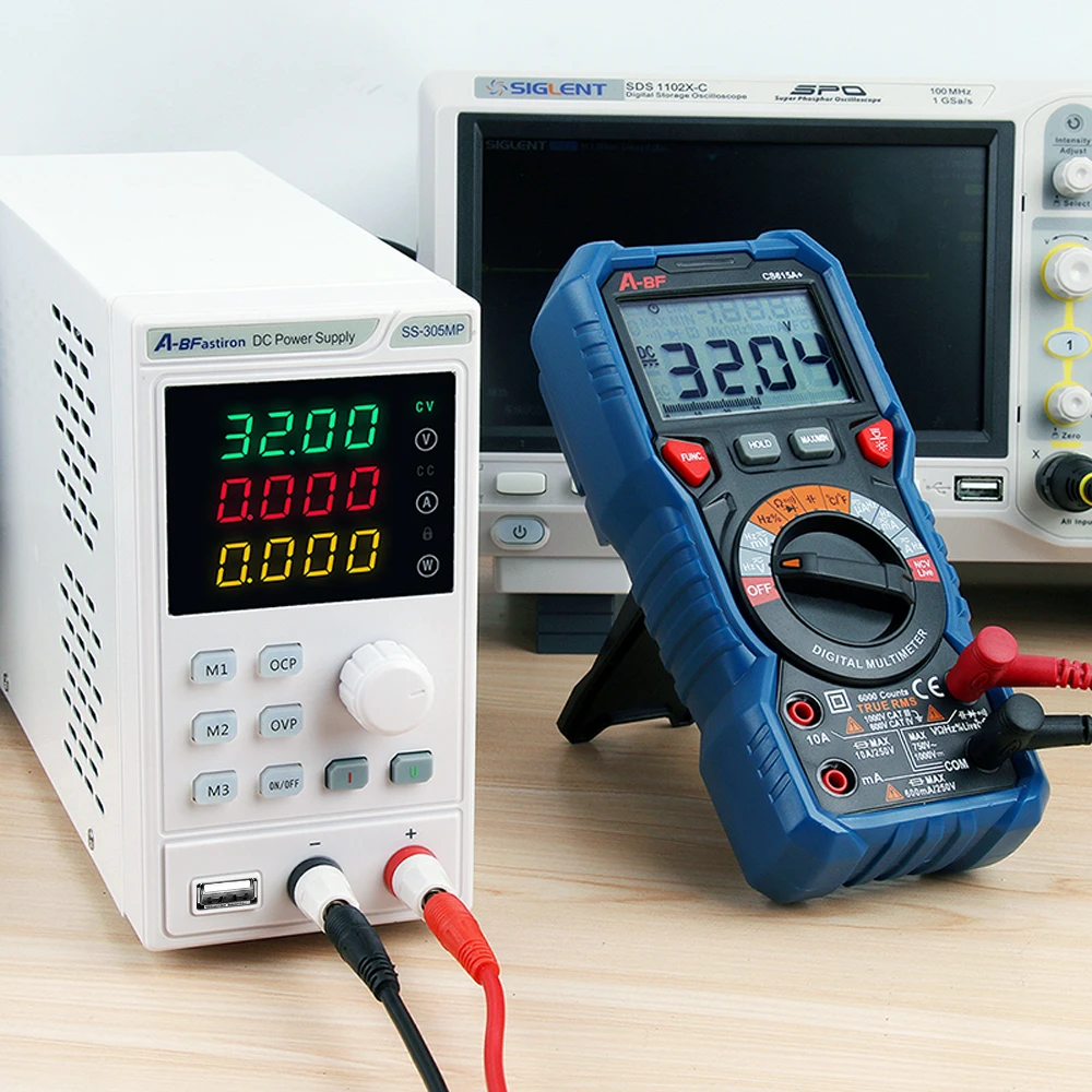 A-BF USB лабораторный источник питания постоянного тока 32 в 10 А Регулируемый