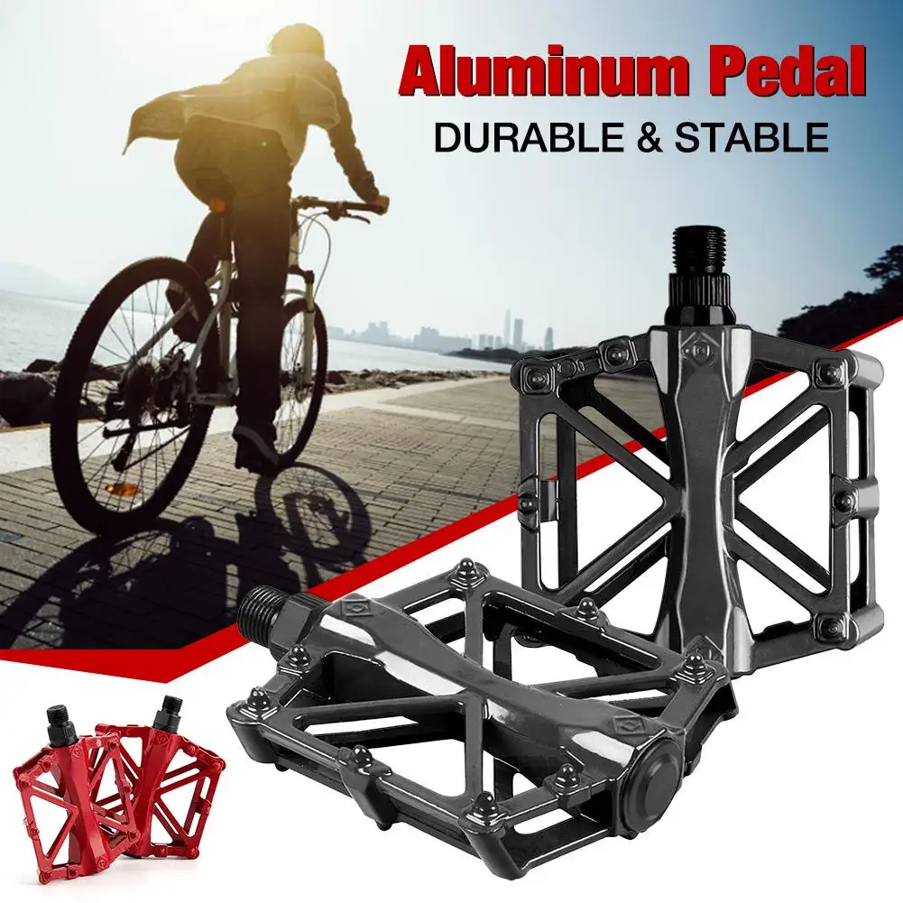 

Mountain Bike Pedal Non-Slip Lightweight Aluminum Alloy Anti-slip Bicycle Cycling Platform Cycle Pedal For BMX 9/16 Accessories
