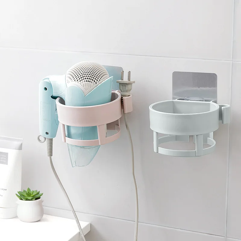 

Нордическая Простая вешалка для сушки волос, бытовой фен, стеллаж для хранения, настенная вешалка для туалета, вешалка для бесплатного удаления волос, крючки для подвешивания