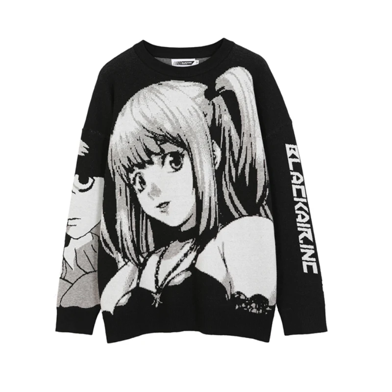 Женский свитер с длинным рукавом в стиле Харадзюку | Женская одежда