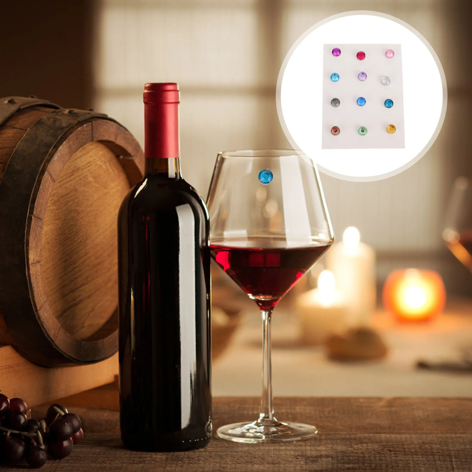 

24 шт. цветные магнитные стеклянные маркеры для стекла (разные цвета)