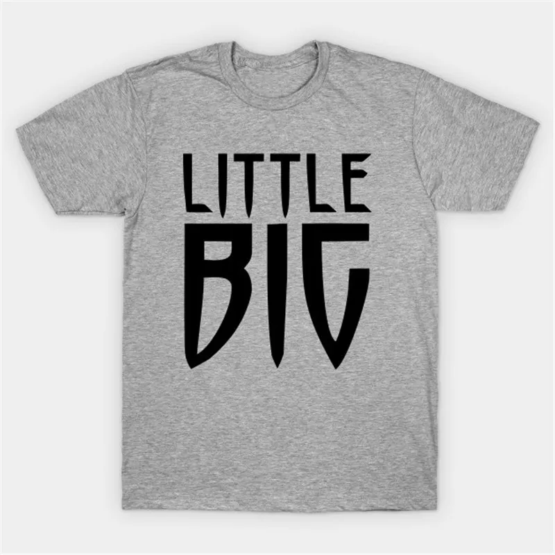 Футболка с надписью Little Big русская футболка в стиле панк-поп для фанатов