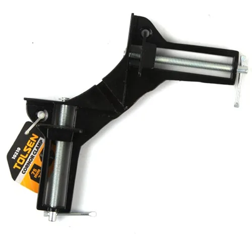 

Cornor Clamp Aluminum Alloy Body Black 3" 75MM woodworking clamps spring clamp