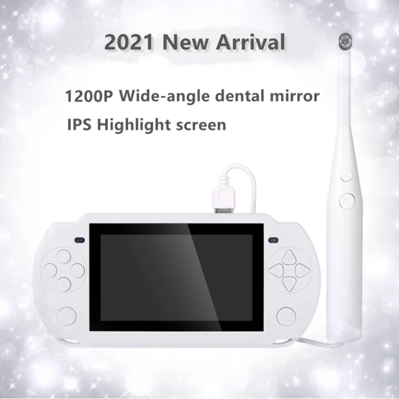 

Портативный HD-детектор полости рта, стоматологический эндоскоп для осмотра зубов, камера с 4,3 дюймовым IPS-экраном для подсветки, стиль Ретро ...