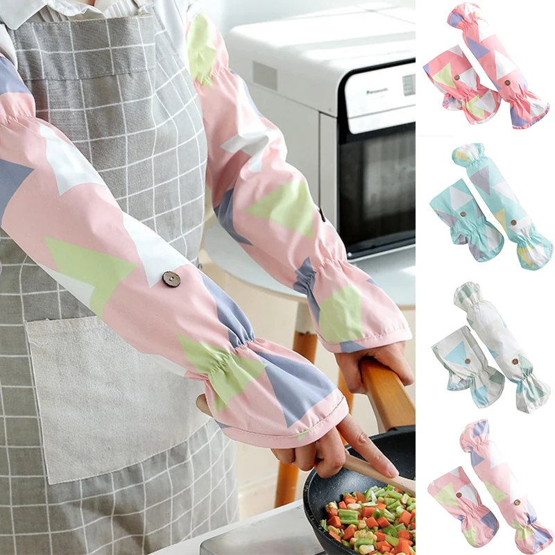

Arm Sleeves Covers Reusable Waterproof Arm Protector Protective Oversleeves For Cooking Working Free Home & Garden