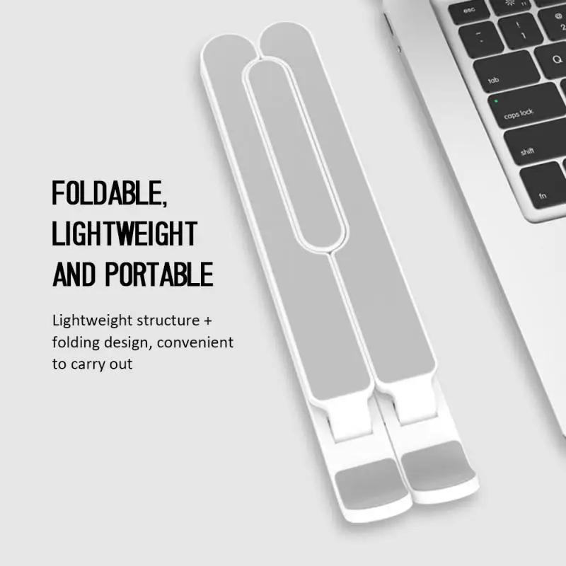 Портативная подставка для ноутбука складная под ноутбук Macbook Pro Air HP lapнастольная