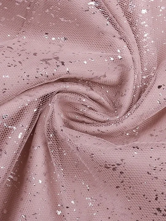 

Summer New Style European and American Fashion Temperament Pink Tulle Sequins Slim Halter Fairy Skirt Banquet Dress Skirt FZ052