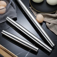 304 stainless steel rolling pin cooking baking utensils making bread noodles dumplings pastry pasta tools kitchen accessories