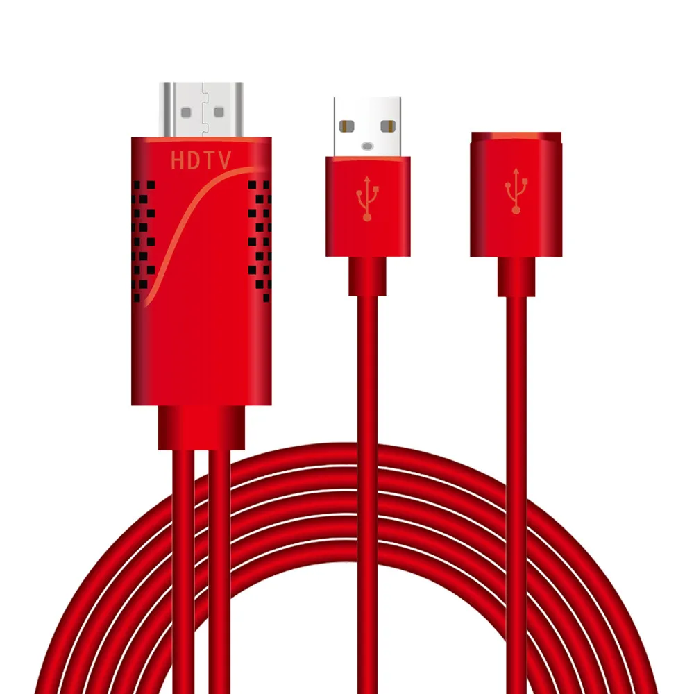 USB к HDMI 4K HD 1080P HDTV TV цифровой av адаптер шнур для iPhone XS /XS MAX/XR IOS| |