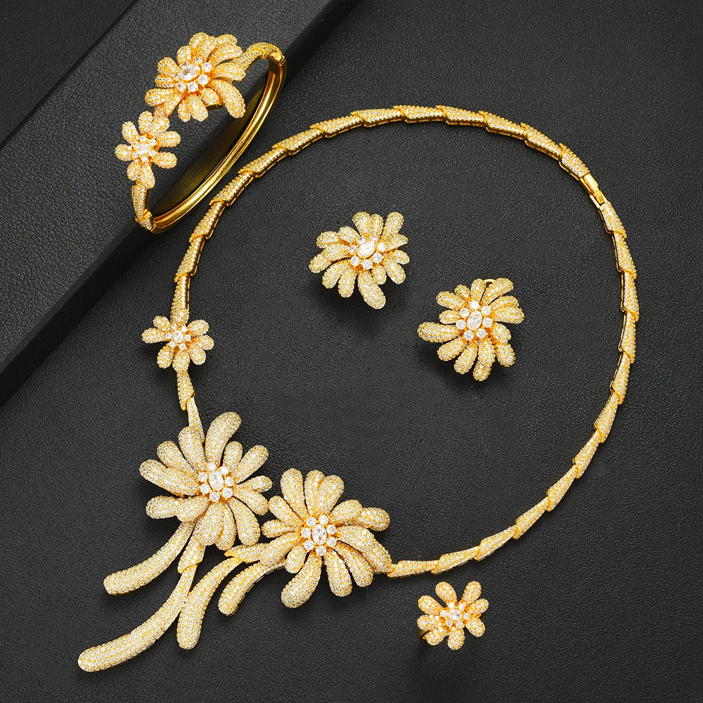 SISCATHY известный бренд подвески цветок два цветника комплекты украшений для