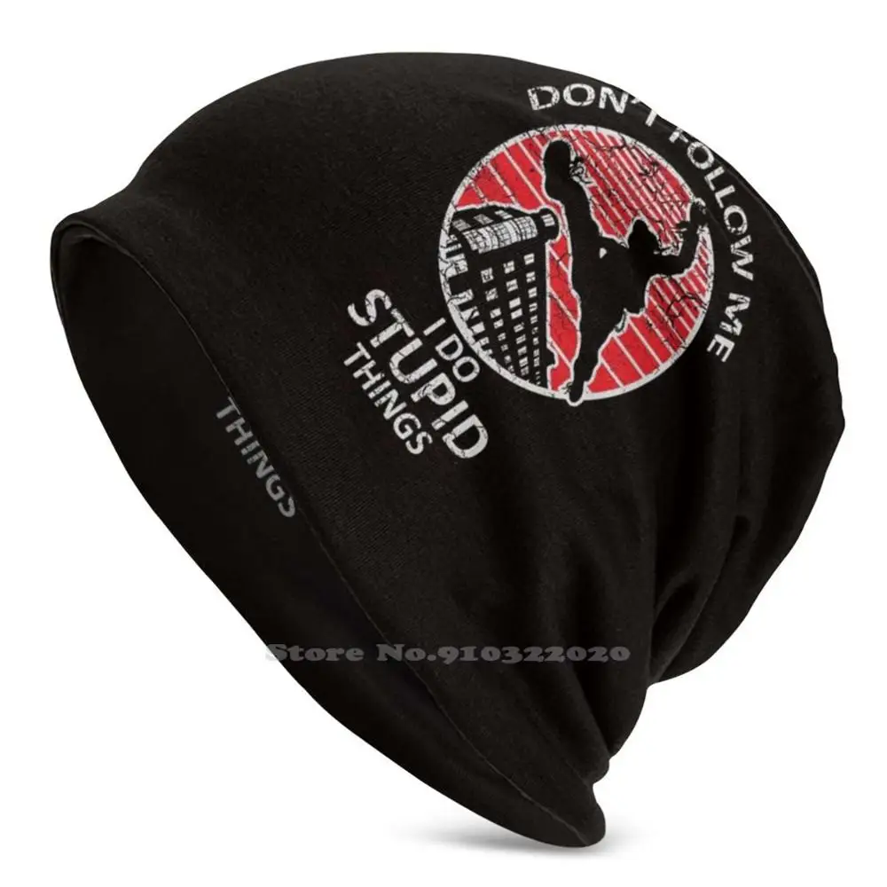 

Pakour Ners Ning Gift Knit Beanie Hat Men'S Winter Hats Warm Parkour Backflip Ning Jump Obstacle Course Tracers Traceurs