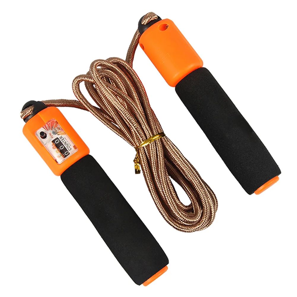 

Jump Ropes with Counter Counting Skipping Rope Cable Loss Weight Body Building Fitness Jump Rope for Exercise Training Sports