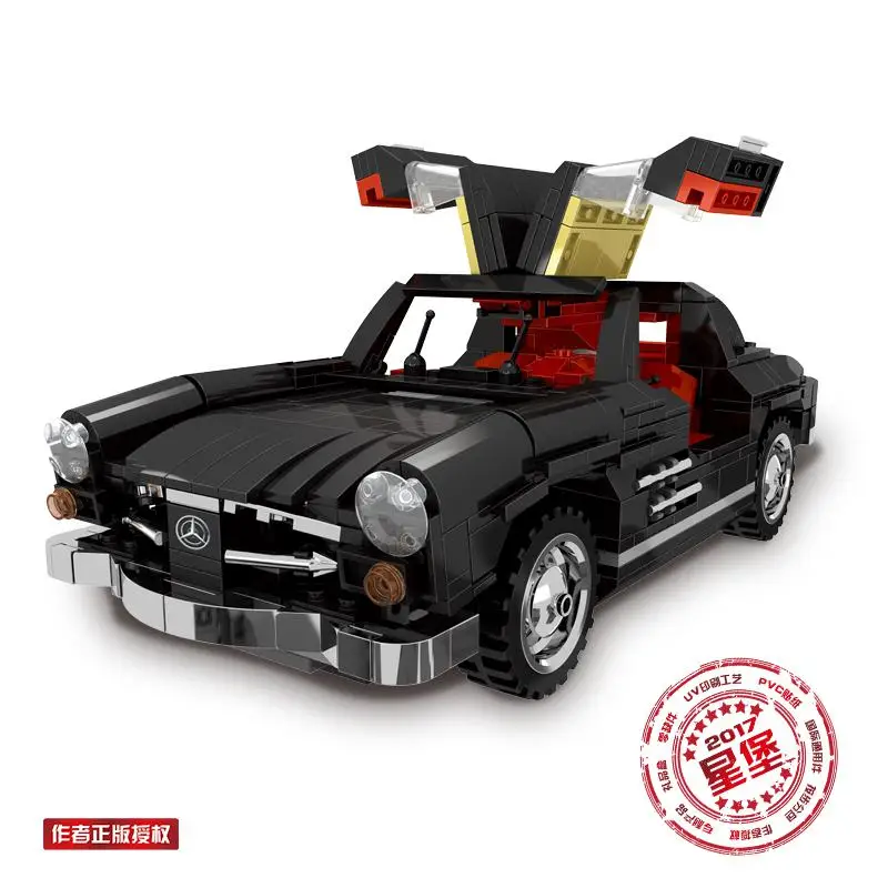 В конструкторах креативная серия Moc Technic набор для автомобиля Photpong Обучающие