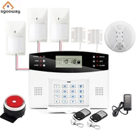 sgooway wireless wired gsm burglar alarm system security home with auto dial motion door sensor detector