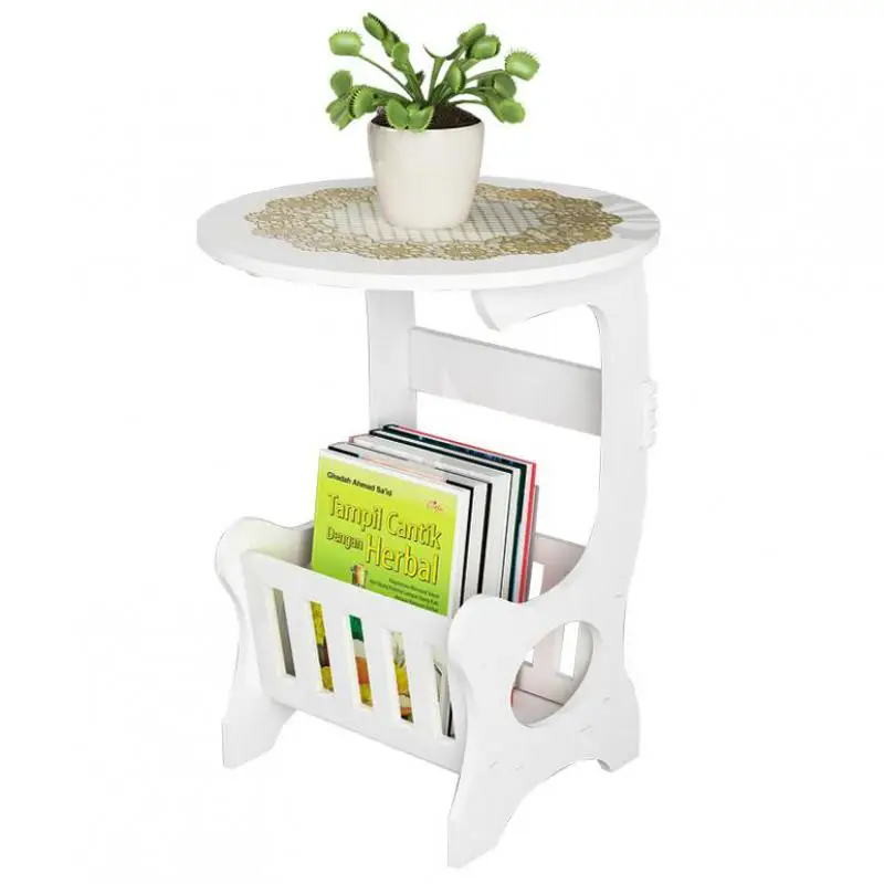 Современный чайный столик в европейском стиле простая спальня маленький круглый