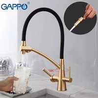 gappo kitchen faucet chrome kitchen sink faucet mixer torneira brass kitchen water tap faucet with filtered water taps