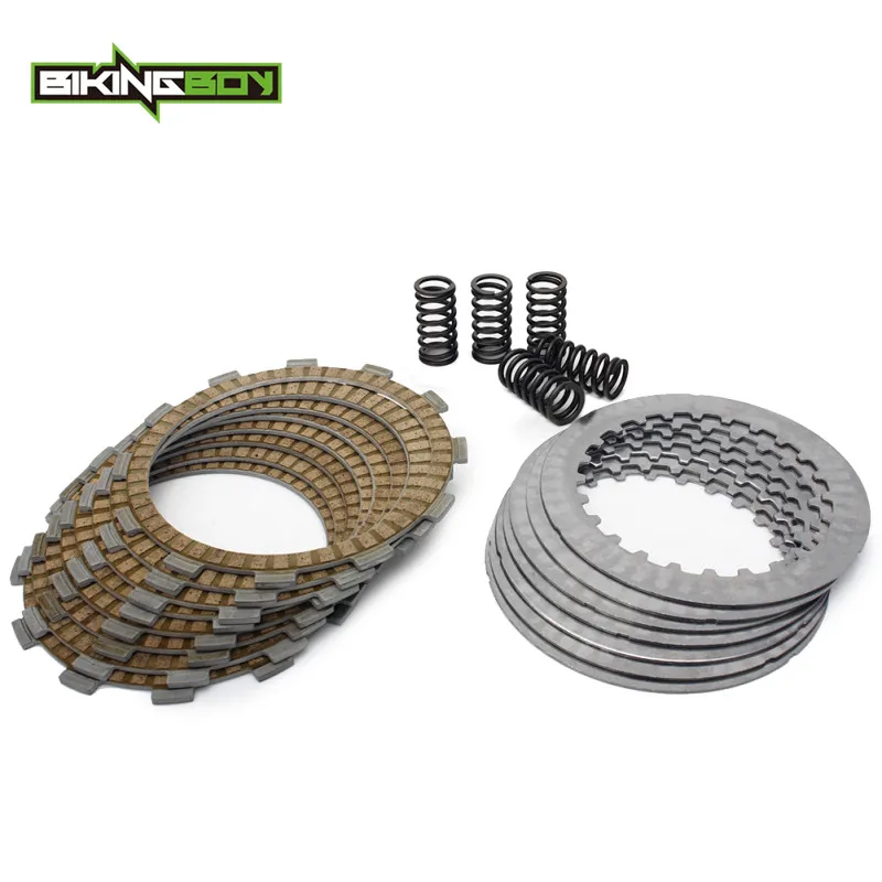 BIKINGBOY CRF250R 08 09 CRF250X 04-17 16 15 14 13 12 11 10 09 08 07 фрикцион+ Сталь сепаратор пластин для тяжелых нагрузок