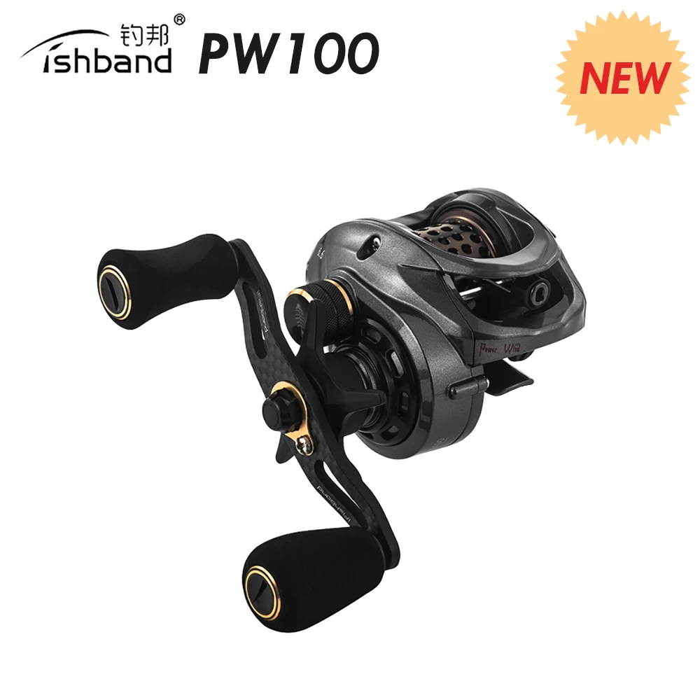 Рыболовная катушка Fishband PW100 для заброса приманки бобина ловли карпа форели