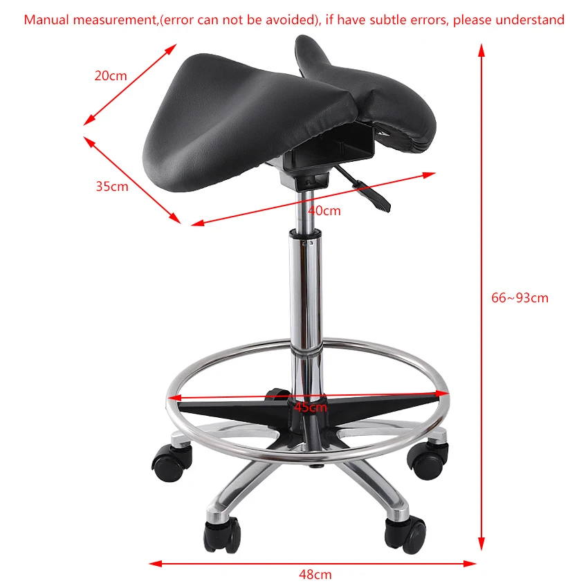 Сиденье для седла косметическое кресло регулируемый Салон парикмахерский стиль