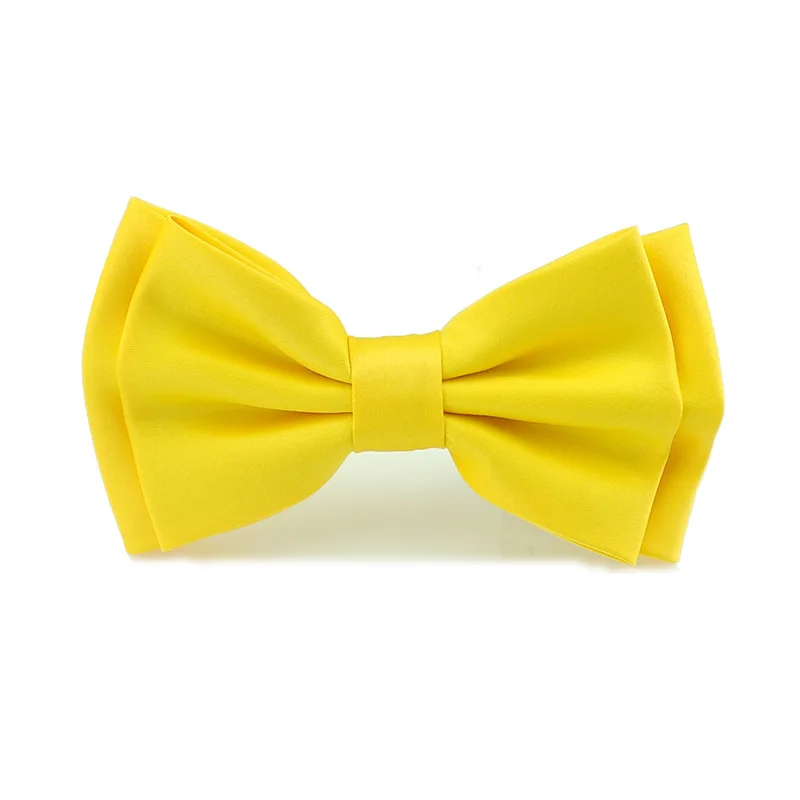 Классический галстук-бабочка для мужчин и женщин 25 однотонных цветов формальное