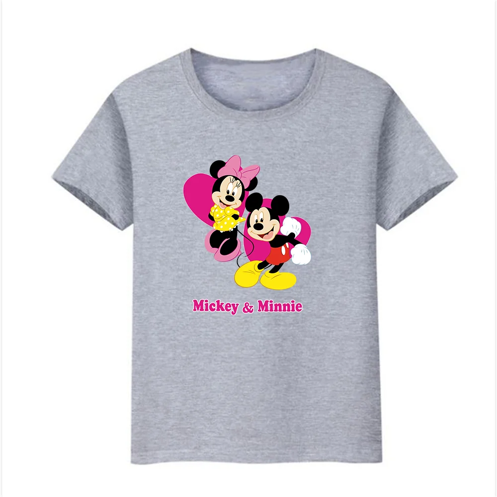Женская футболка с коротким рукавом Disney Свободный пуловер круглым вырезом и