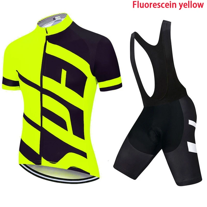 

2021 Pro Cycling Jersey Set Summer MTB Bicycle Clothing Maillot Ropa Ciclismo 100% Polyester Racing Bike Clothes Cycling Set