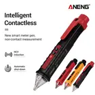 Индикатор напряжения ANENG, электрический индикатор напряжения 12-1000 В, детектор натяжения напряжения, регулируемый тестер ручки VD801, электрический датчик, тестер L15 AC